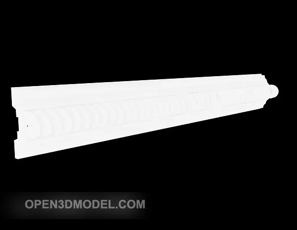 Heating Equipment Chrome Cover 3d model