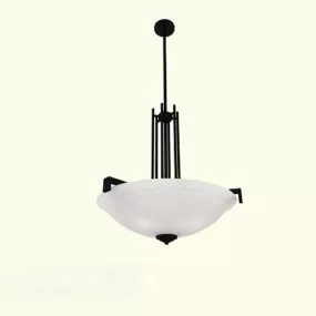 Simple Home Fashion Chandelier 3d model