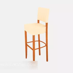 Minimalist Home High Chair 3d model