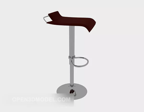 Simple Home High Stool 3d model Simple Home High Stool 3d model