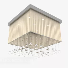 Simple Home Modern Chandelier 3d model