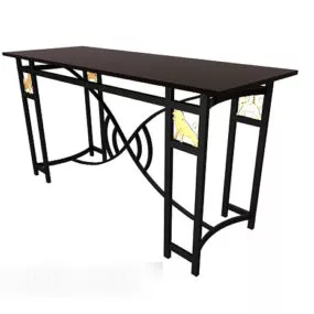 Simple Home Personal Desk 3d model
