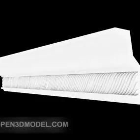 Simple Home Plaster Line 3d model