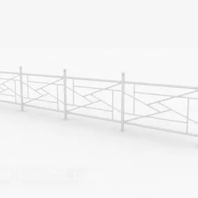 Simple Home Railing 3d model