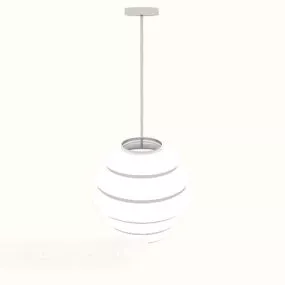 Simple Home Restaurant Chandelier 3d model