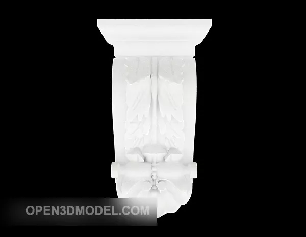 Simple Home Stone Component 3d model Simple Home Stone Component 3d model