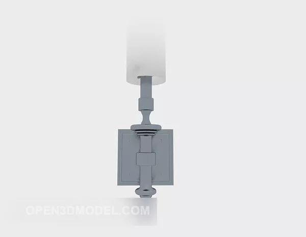 Simple Home Style Wall Lamp 3d model Simple Home Style Wall Lamp 3d model