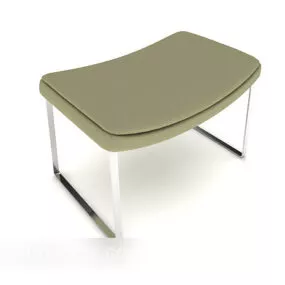 Simple Leisure Stool 3d model