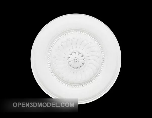 Arc Pattern Plaster 3d model