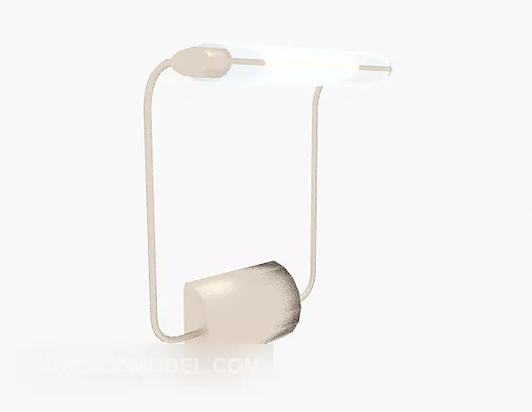 Simple Light Wall Lamp 3d model Simple Light Wall Lamp 3d model