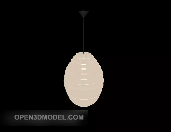 Fantasy City Lamp 3d model