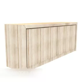 Simple Locker, Side Cabinet 3d model