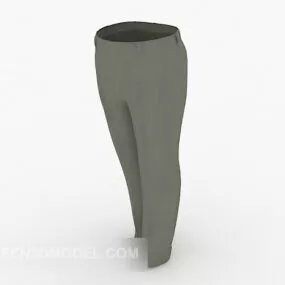 Simple Men’s Pants 3d model