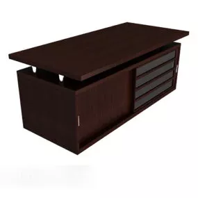 Simple Modern Tv Cabinet 3d model