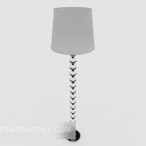 Simple Modern Floor Lamp 3d model
