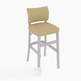 Minimalist Modern High Chair 3d model