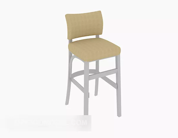 Minimalist Modern High Chair 3d model Minimalist Modern High Chair 3d model
