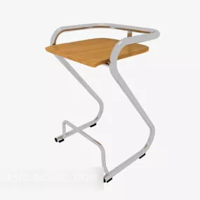 Simple Modern Home Chair 3d model