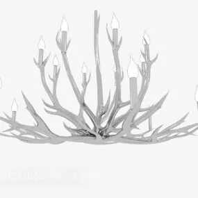 Simple Modern Home Chandelier Furniture 3d model