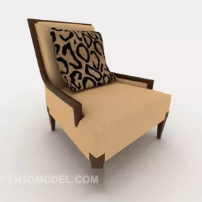 Simple Modern Home Sofa Furniture 3d model