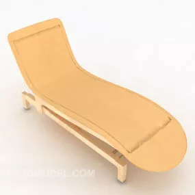 Simple Modern Lounge Chair 3d model