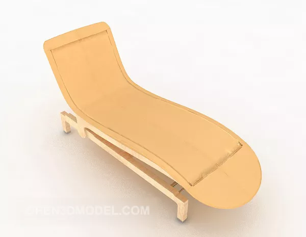 Simple Modern Lounge Chair 3d model Simple Modern Lounge Chair 3d model