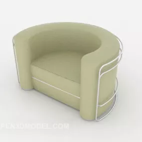 Simple Modern Single Sofa Furniture 3d model