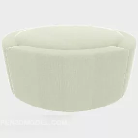 Simple Modern Stool 3d model