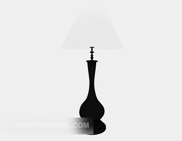 Simple Modern Style Table Lamp 3d model Simple Modern Style Table Lamp 3d model