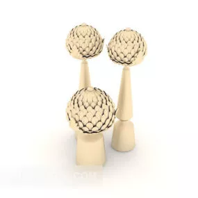 Simple Object Decoration Furniture 3d model