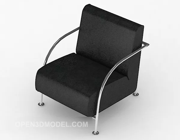 Office Chair Simple Leather 3d model Office Chair Simple Leather 3d model