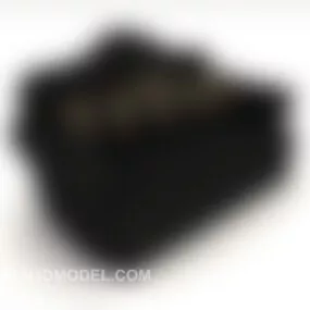 Simple Personality Double Sofa 3d model