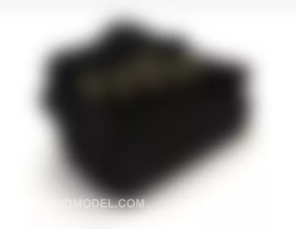 Simple Personality Double Sofa 3d model Simple Personality Double Sofa 3d model
