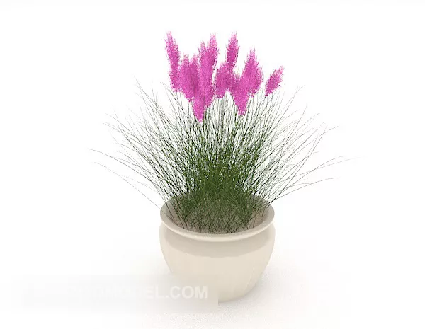 Simple Potted Decoration 3d model Simple Potted Decoration 3d model