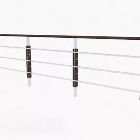 Simple Railing 3d model