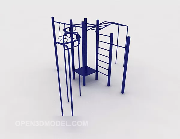 Barbell 3d model