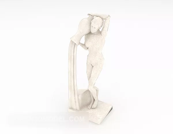 Simple Sculpture 3d model Simple Sculpture 3d model
