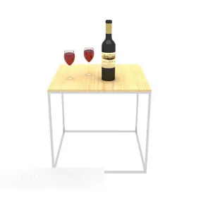Simple Side Table Coffee Table 3d model
