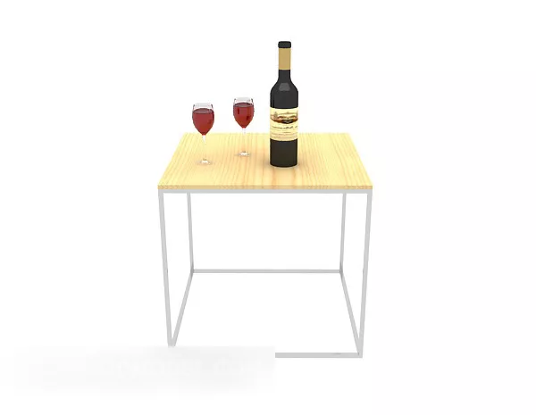 Simple Side Table Coffee Table 3d model Simple Side Table Coffee Table 3d model