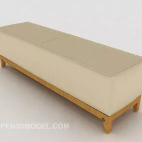 Simple Sofa Bench 3d model