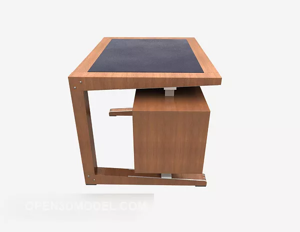 Simple Solid Wood Personal Desk 3d model Simple Solid Wood Personal Desk 3d model