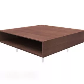 Simple Square Edge Zhuo 3d model
