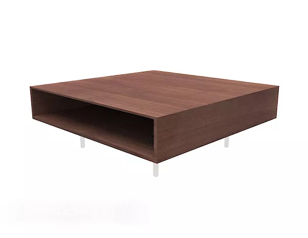 Simple Square Edge Zhuo 3d model Simple Square Edge Zhuo 3d model
