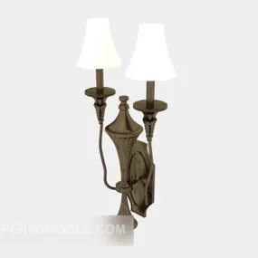 Simple Style European Wall Lamp 3d model