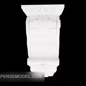 Style European Molding Decor 3d model