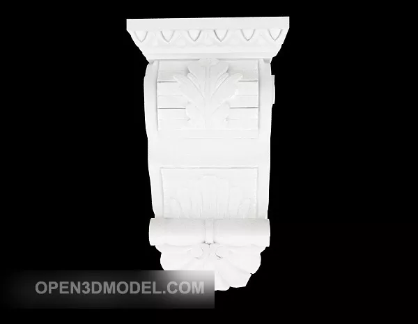 European Classic Plaster Line 3d model