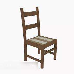 Simple Style Chair 3d model