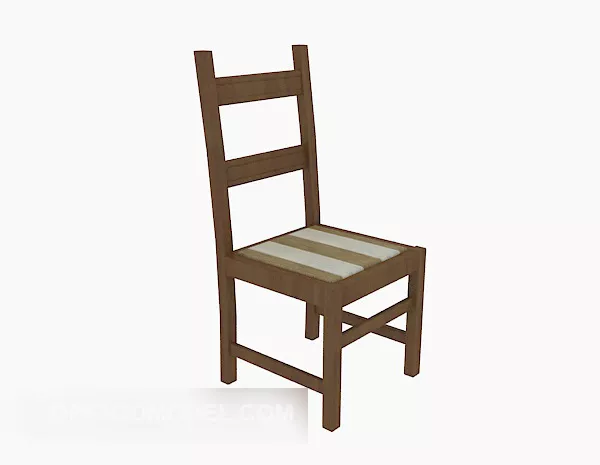 Simple Style Chair 3d model Simple Style Chair 3d model