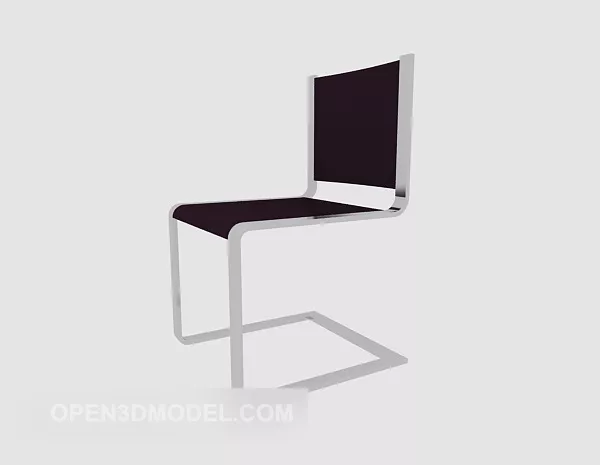 Simple Style Dining Chair 3d model Simple Style Dining Chair 3d model