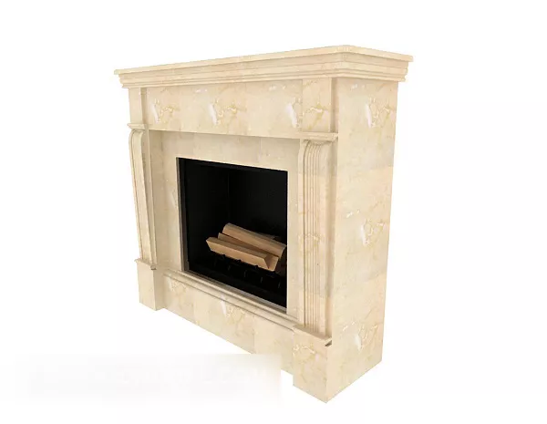 Minimalist Style Fireplace 3d model Minimalist Style Fireplace 3d model